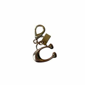 'C' Charm Keychain - Women's Accessory